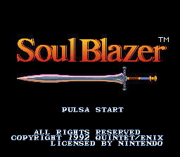 Intro personalizada para la traducción del Soul Blazer